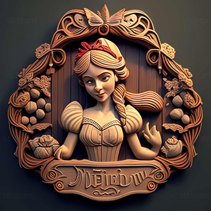 3D model Disney Princess My Fairytale Adventure game (STL)